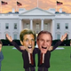 Illustration for article titled This Chilling Video Of George W. Bush And John Kerry Singing ‘This Land Is Your Land’ Shows How Easy It Is To Use Digital Facial Mapping To Fake Anyone Doing Anythingem/em